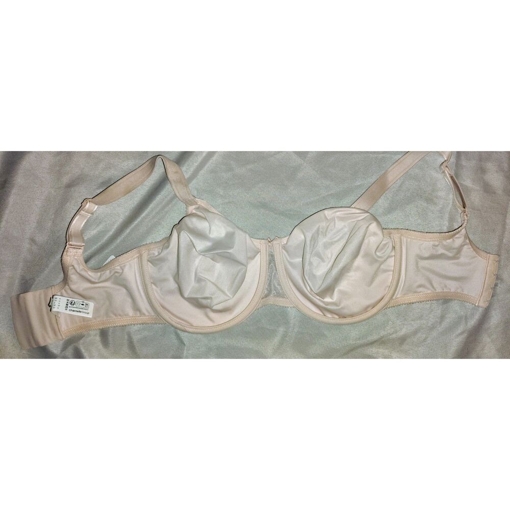 NWT Chantelle C Magnifique Seemless Unlined Minimizer 32H Bra Blushing Pink - Picture 3 of 8